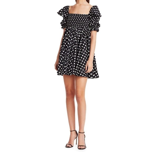 Caroline Constas Dresses & Skirts - 🚨 Sold Caroline Constas Puff Sleeve Hanna Dress